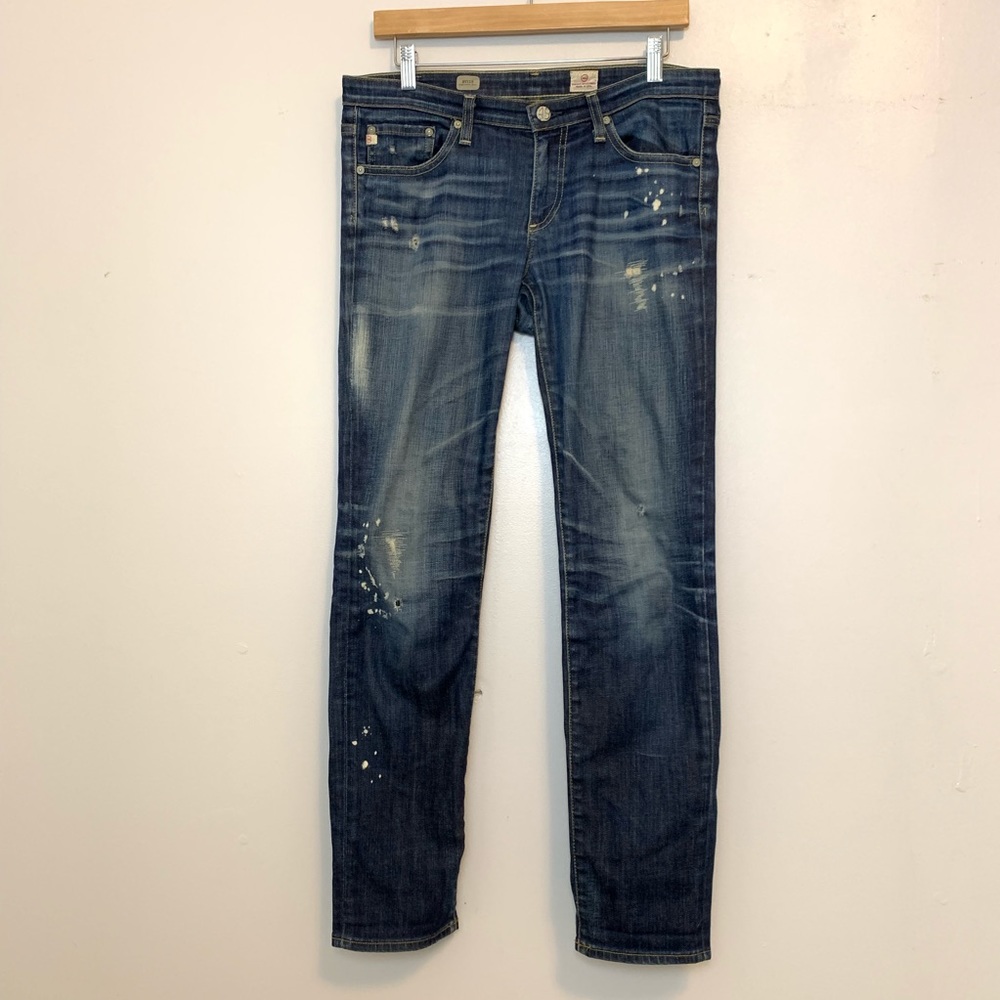 Adriano Goldschmied Denim W/ Holes & Bleach Spots